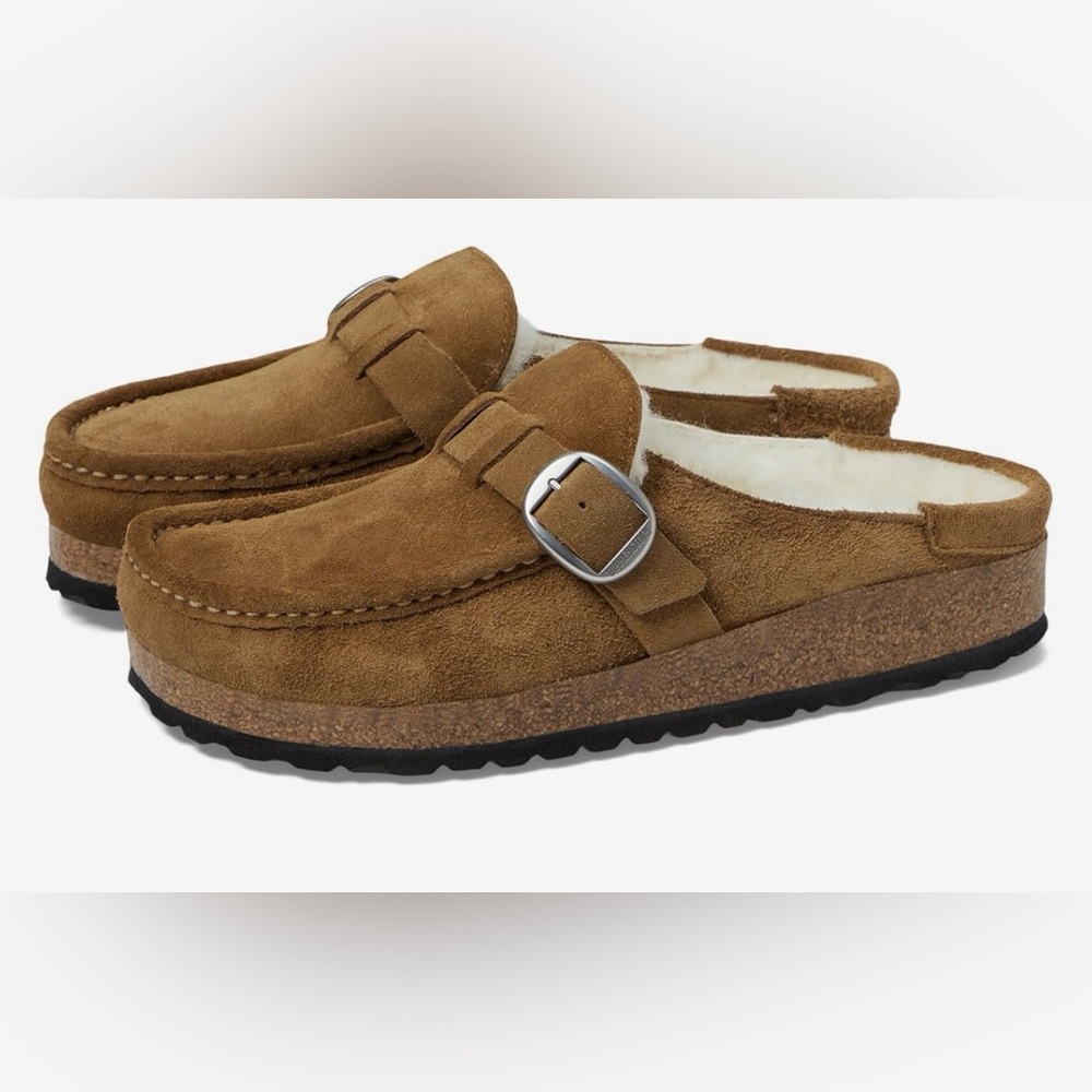 Birkenstock buckley shearling clogs size 40